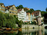 Tubingen on the River Neckar